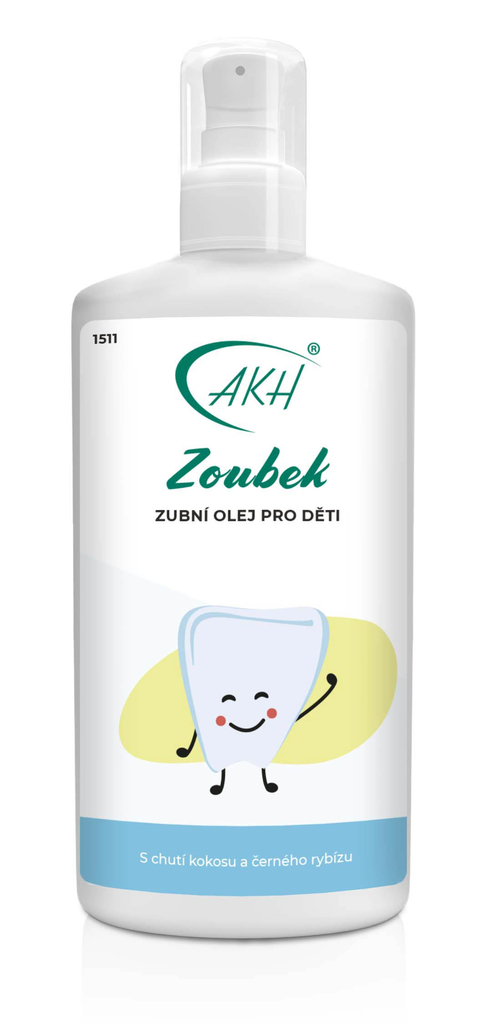 ZOUBEK dětský zubní olej 200 ml AKCE